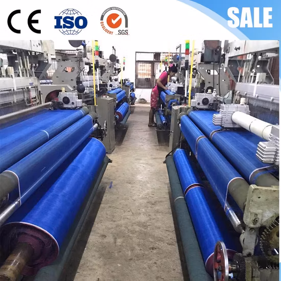 Easy Maintenance Factory Price Plastic Arab Headscarf Velvet Fabric Terry Towel Jacquard Jute Fabric Grain/Coffee Bean Bag Textile Machine Weaving Rapier Loom